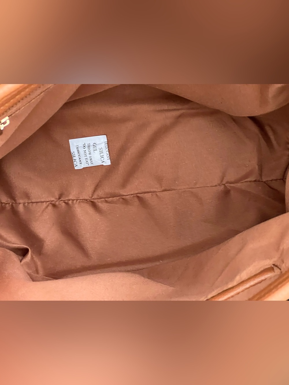 No Brand Fashion GC Tan Tote Bag With Matching Continental Wallet NWT - Picture 6 of 13